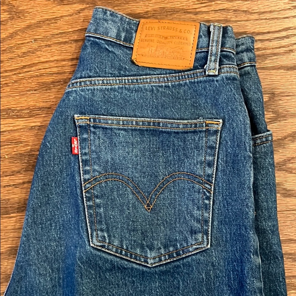 Levi’s ribcage straight ankle